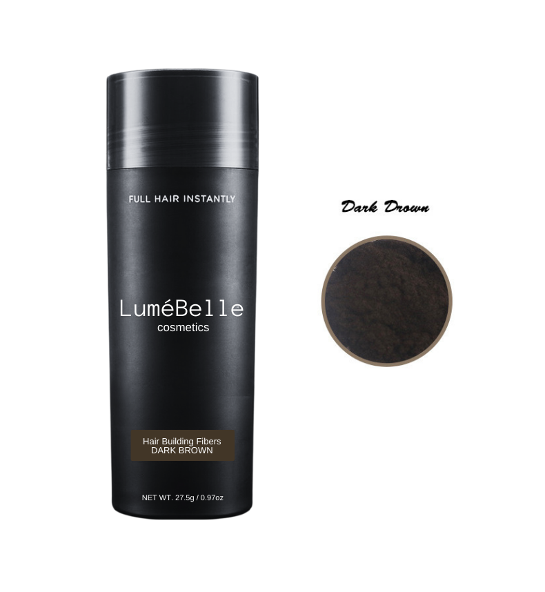 LuméBelle Hair Building Fibers - 27.5 g - Dark Brown