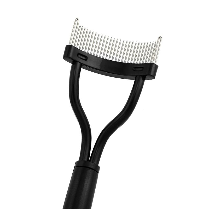 Wimper kam - Eyelash comb - Wimper borstel - Zwart